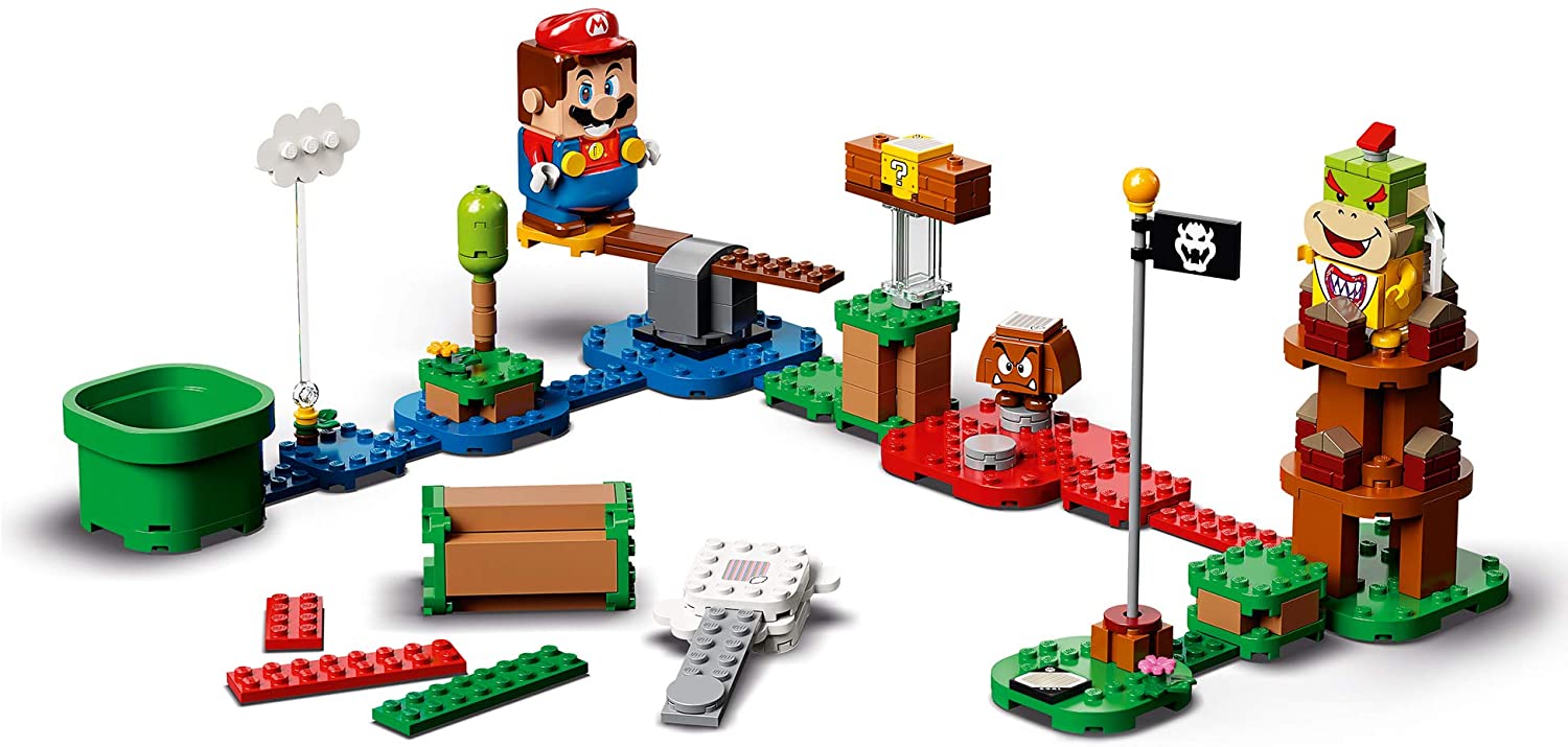Pack inicial Aventuras con Mario, LEGO Super Mario 71360 contenido