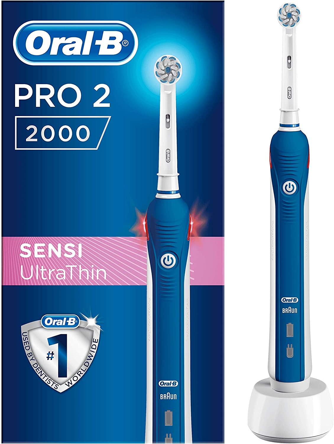 Cepillo de dientes eléctrico Oral-B PRO 2 2000 Sensi UltraThin